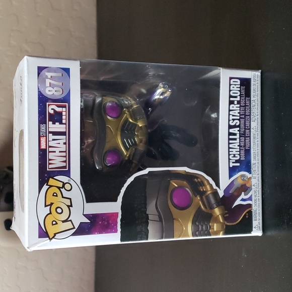 Other - Marvel What If T'Challa Funko - has broken stand